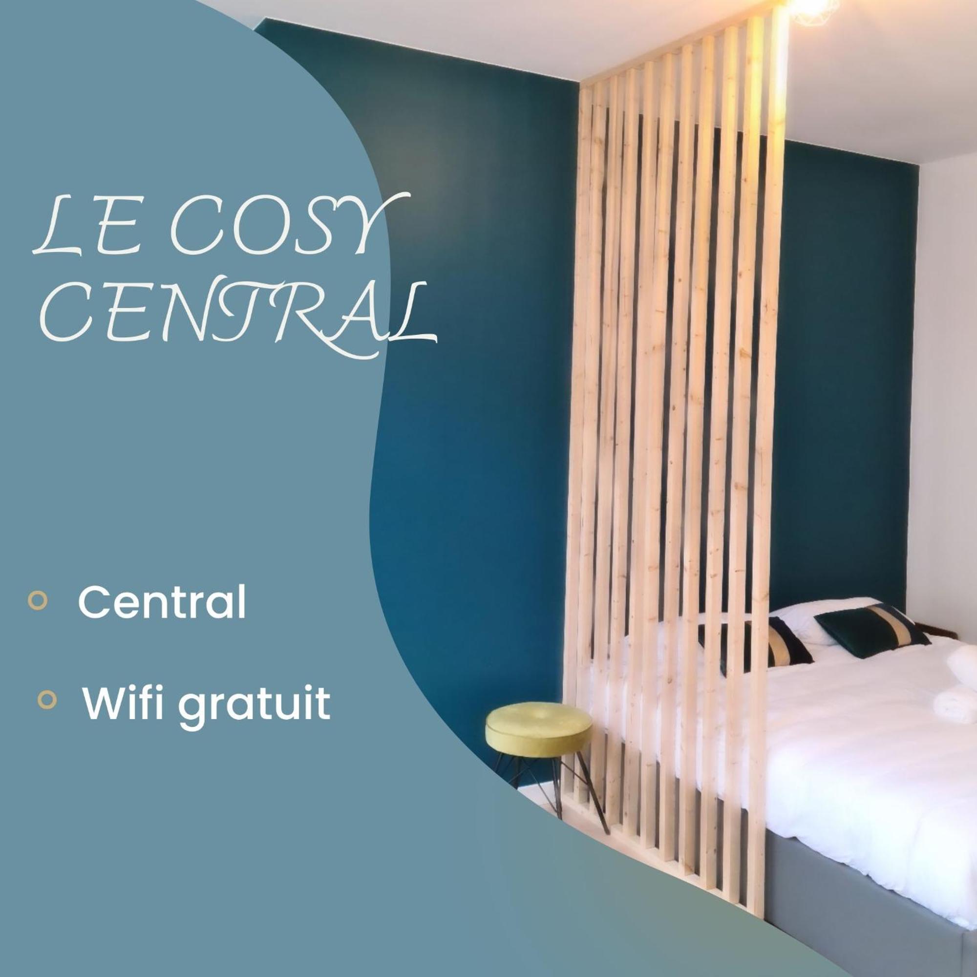 Le Cosy Central Moderne Et Chaleureux Saint-Etienne  Esterno foto